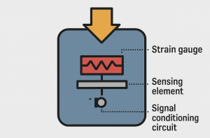 Key components of a force sensor